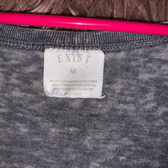 Off shoulder grey top - Picture 5 of 5